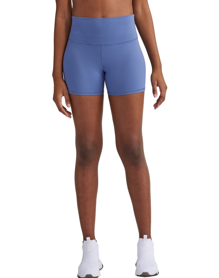 Champion Korte Broek Dames - Blauw - Sport Soft Touch Boy 4 ( 150768-RCW )